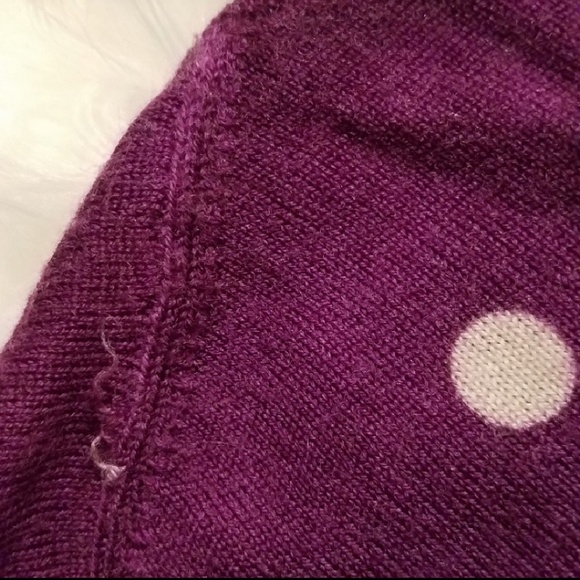 J.Crew Polkadot Cardigan Medium - Picture 6 of 8